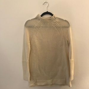 JCrew Cream Wool Sweater, XS